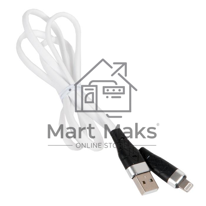 Кабель USB HOCO X53 Angel для Lightning, 2.4А, длина 1.0м, белый