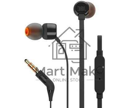 Наушники проводные JBL T110 черный