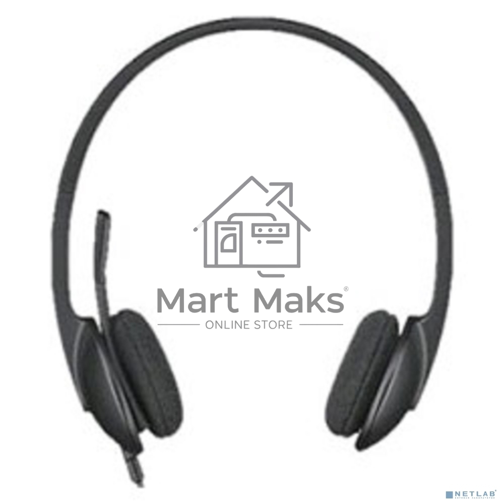 Гарнитура Logitech Headset H340 USB graphite