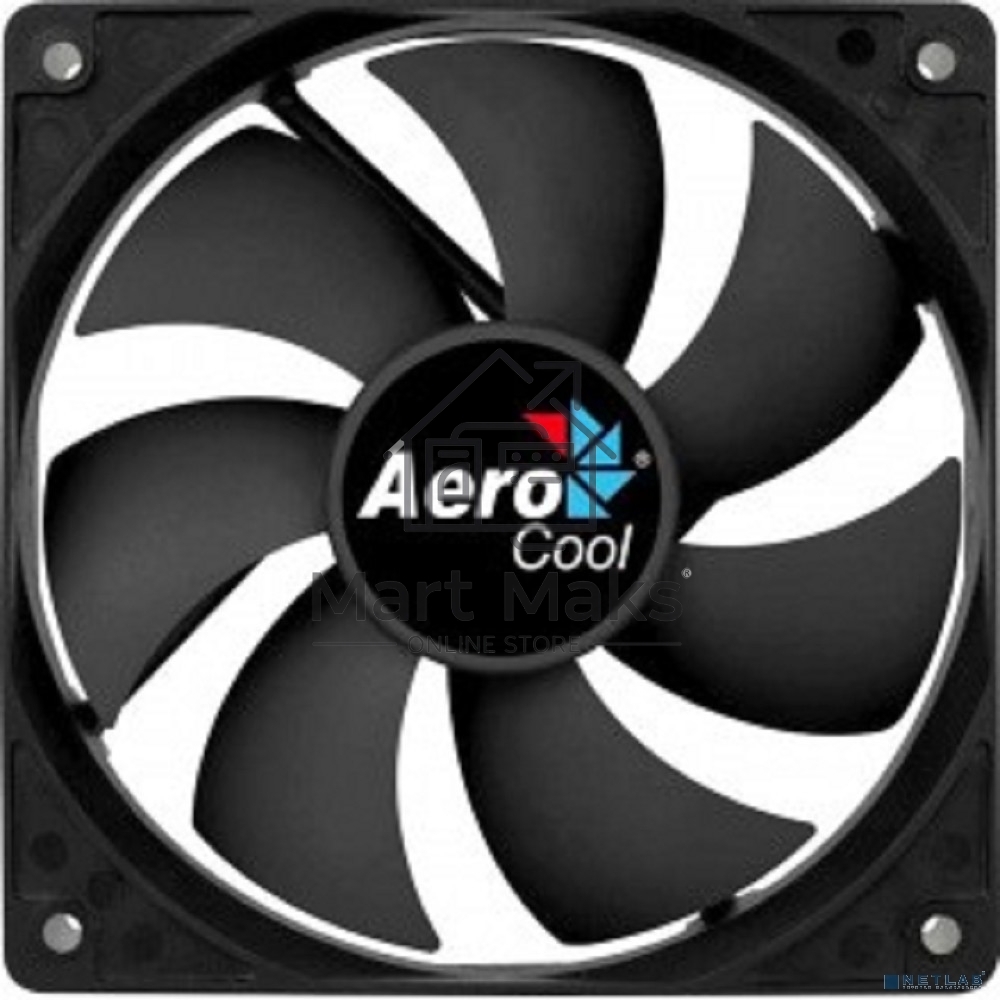 Вентилятор для корпуса Aerocool/Formula Force 12 черный, 120 мм, 1000 об/мин, 23.7 дБ, 3 pin