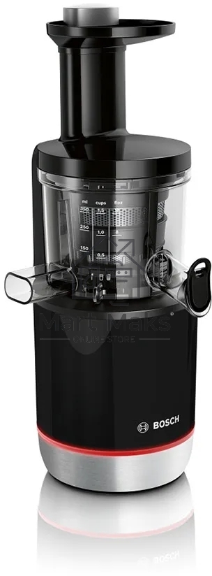 Соковыжималка шнековая Bosch MESM731M черный