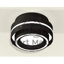 Светильник Ambrella Light XS8414003 SBK/FR черный песок/белый матовый GX53 (C8414, N8434)