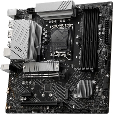 Материнская плата MSI PRO B760M-A DDR4 II, LGA1700, Intel B760, 4xDDR4, 4xSATA, 2xM.2, 1xPCIe 4.0 x16, DisplayPort, HDMI, 1x2.5Gb LAN, 3x3.5 мм, 7.1, microATX