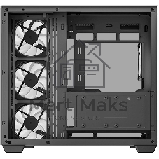 Компьютерный корпус Deepcool CG530 4F черный без БП ATX 2x120мм 2x140мм 2xUSB 2.0 1xUSB 3.0 audio bott PSU