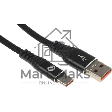 Кабель Digma DG-USBA-С-2M-27W USB (m)-USB Type-C (m) 2м черный