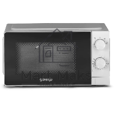 Микроволновая печь Gorenje MO20CE1W5 белый, 20 л, 700 Вт, переключатели - поворотный механизм