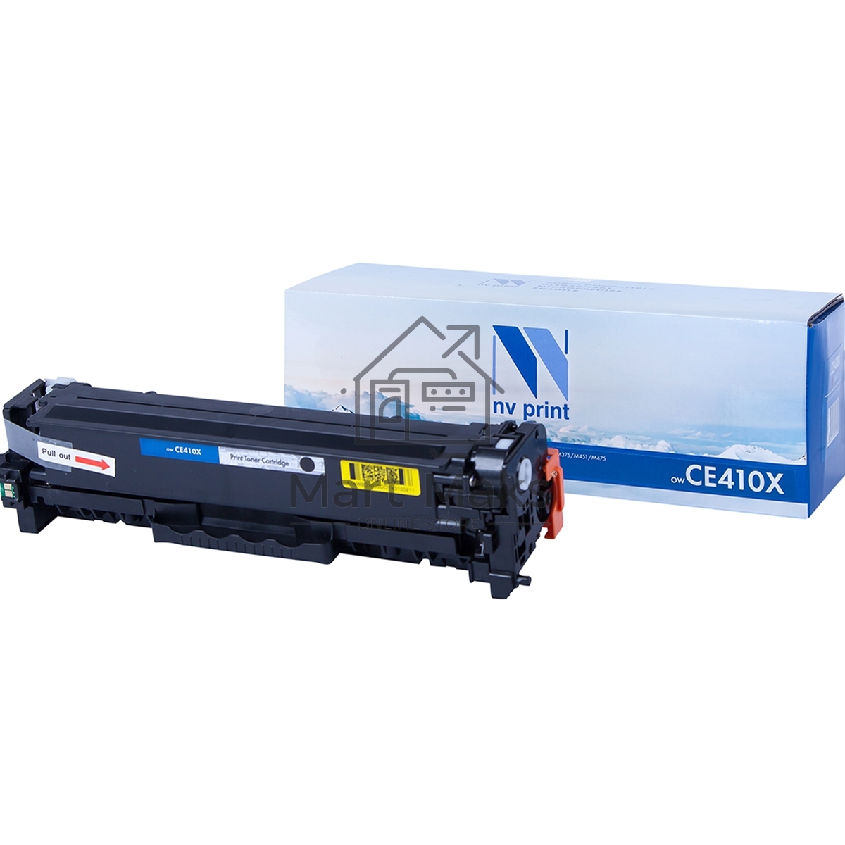 Картридж лазерный NVPrint совместимый HP CE410X черный для CLJ Color M351/M375/M451/M475 (4000k)