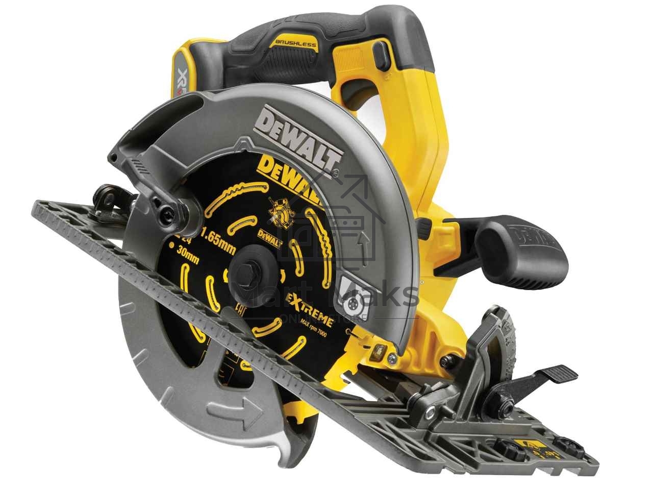 Пила циркулярная DEWALT DCS576N-XJ  бесщеточная ручная flexvolt без акк.