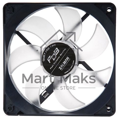 Вентилятор для корпуса Zalman ZM-F3 FDB (SF) черный, 120 мм, 1200 об/мин, 23 дБ, 3 pin