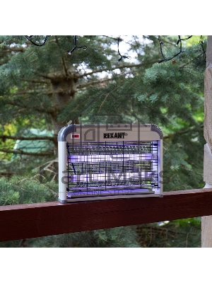 Антимоскитная лампа Rexant 2х10Вт, 220В (R80)