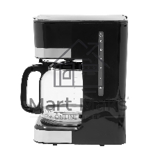 Кофеварка капельная Galaxy Line GL 0711 черный, исп. кофе - молотый, 1,8 л, 1100 Вт.