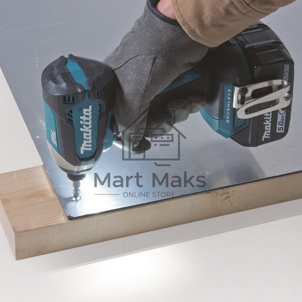 Гайковерт аккумуляторный MAKITA DTD153Zб\щет 18в li-ion 0-3400об\м 6-ти гр1\4'' 1.3кг б\ак з\у