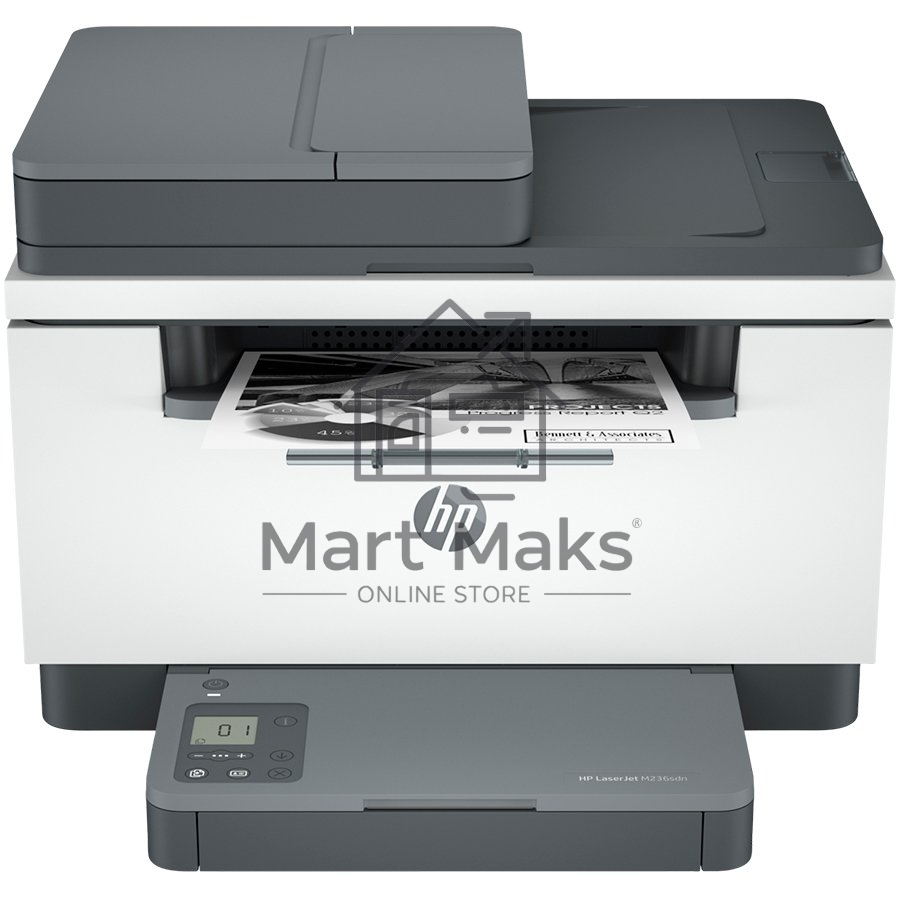МФУ лазерный HP LaserJet M236sdn (9YG08A), A4, ч/б, печ. до 29 стр/мин., скан. до 19 стр/мин. (ч/б) 10 стр/мин. (цвет), 600 x 600 dpi, USB, RJ-45, Air Print, Mopria