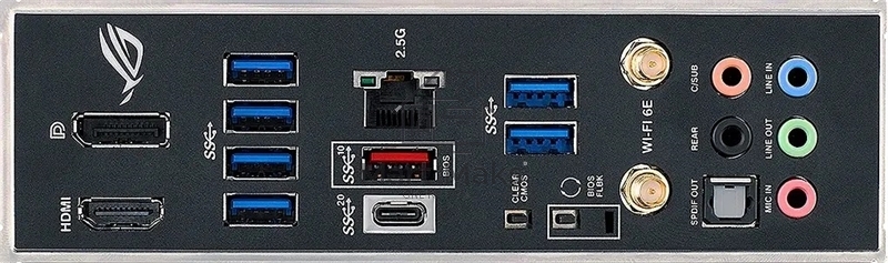 Материнская плата ASUS ROG STRIX B760-F GAMING WIFI, LGA 1700, Intel B760, 4xDDR5, 4xSATA, 3xM.2, 1xPCI-E 5.0 x16, 1xPCI-E 3.0 x4, 1xHDMI, 1xDP, 1x 2.5Gb LAN, 1xUSB-A 3.2 Gen 2, 6xUSB-A 3.2 Gen 1, 1xUSB-C 3.2 Gen 2x2, 5x3.5 мм, 7.1, Standard-ATX