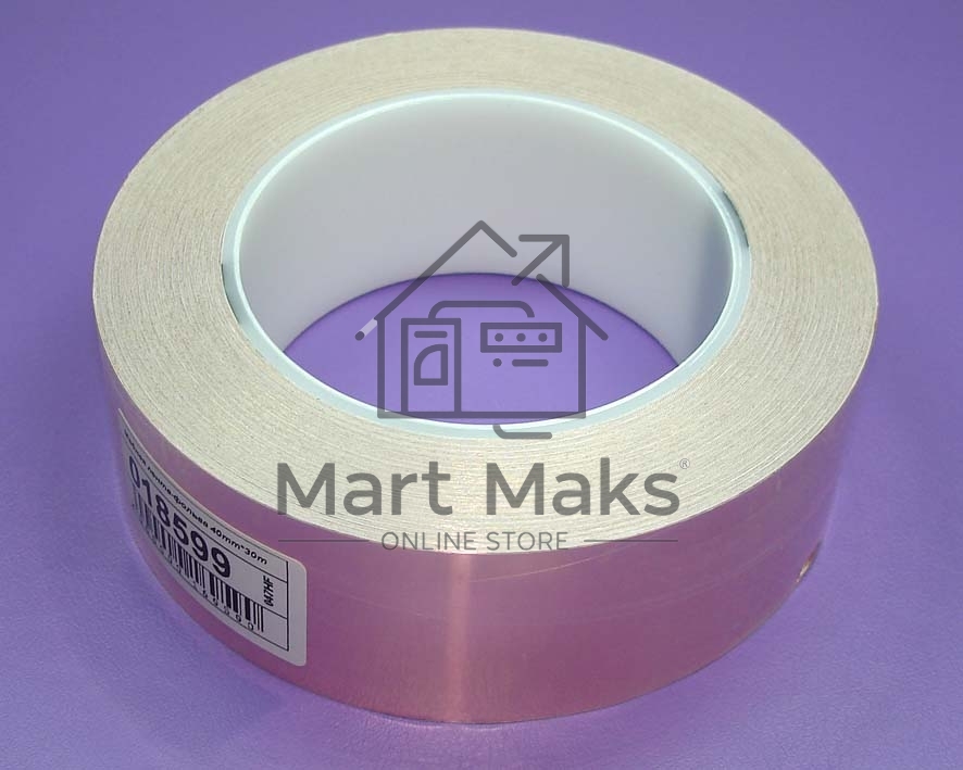 Медная лента-фольга 40mm*30m