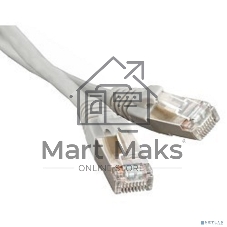 Патч-корд Hyperline PC-LPM-STP-RJ45-RJ45-C6-1M-LSZH-GY Патч-корд F/UTP, экранированный, Cat.6, LSZH, 1 м, серый