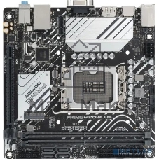 Материнская плата ASUS PRIME H610I-PLUS-CSM, LGA 1700, Intel H610, 2xDDR5, 4xSATA, 1xM.2 PCIe 3.0 x4, 1xPCIe 4.0 x16, 1xHDMI, 1xDP, 1xVGA, 2xUSB-A 3.2 Gen 1, 2xUSB-A 2.0, 1x 1Gb LAN, 3x3.5 мм, 7.1, Mini-ITX