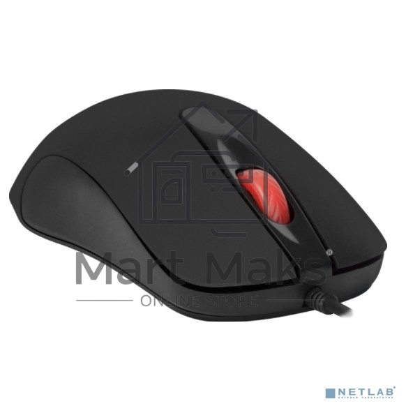 Мышь проводная Defender Ultra Classic MB-280 черный, 1200 dpi, USB, кнопки - 4