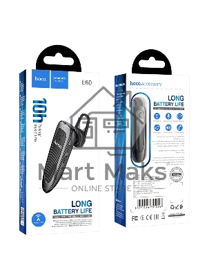 Беспроводная гарнитура HOCO E60, черный