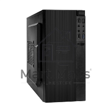 Компьютерный корпус Minitower ExeGate BAA-403U2-AAA350 (mATX, БП AAA350 с вент. 8см, 1*USB/2*USB 3.0, HD Audio, черный)