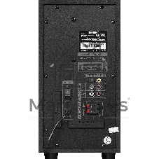Акустическая система SVEN MS-2050 черный (2x12,5W + Subwoofer 30W, дерево, USB, SD, FM, ПДУ, Bluetooth)
