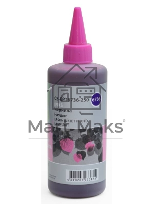 Чернила Cactus CS-EPT6736-250 светло-пурпурный 250мл для Epson L800/L810/L850/L1800