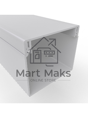 Кабель-канал 40х40 мм белый (30 м/уп.) Rexant