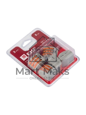 Клемма СМК 222-413 (блист.5шт) EKF plc-smk-413b