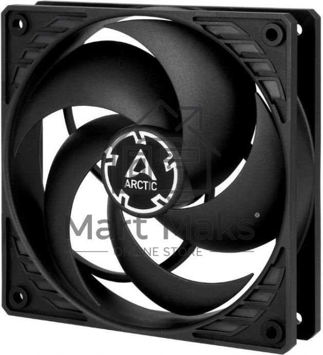 Вентилятор для корпуса Arctic P12 PWM PST черный, 120 мм, 1800 об/мин, 22.5 дБ, 4 pin