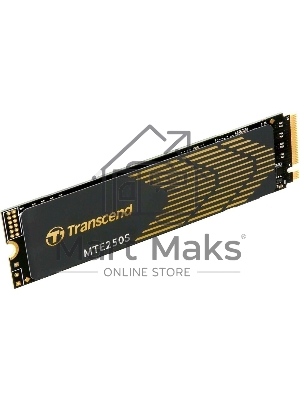 Накопитель SSD 2TB Transcend 250S, 3D TLC NAND, M.2, PCI-E 4x [ R/W - 7100/6500 Mb/s] 2960 TBW