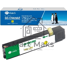Картридж струйный G&G GG-CN628AE желтый (110мл) для HP Officejet Pro X576dw/X476dn/X551dw/X451dw Картридж струйный G&G GG-CN628AE желтый (110мл) для HP Officejet Pro X576dw/X476dn/X551dw/X451dw