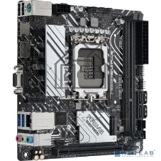 Материнская плата ASUS PRIME H610I-PLUS-CSM, LGA 1700, Intel H610, 2xDDR5, 4xSATA, 1xM.2 PCIe 3.0 x4, 1xPCIe 4.0 x16, 1xHDMI, 1xDP, 1xVGA, 2xUSB-A 3.2 Gen 1, 2xUSB-A 2.0, 1x 1Gb LAN, 3x3.5 мм, 7.1, Mini-ITX