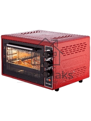 Мини-печь Kraft KF-MO3804KR красный