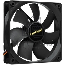 Вентилятор для корпуса ExeGate ExtraPower EP12025S3PM черный, 120 мм, 1800 об/мин, 28 дБ, 3 pin
