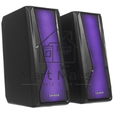 Акустическая система 2.0 ExeGate EX289687RUS Accord 230 (питание USB,Bluetooth, 2х3Вт (6Вт RMS), 60-20000Гц, черный, RGb подсветка)