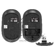 Беспроводная мышь ExeGate Professional Standard M170 (радиоканал 2,4 ГГц, USB, оптическая, 1200dpi, 3D, 3 кнопки (включая колесо прокрутки), черная, RTL)