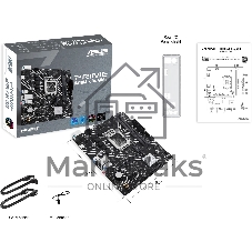 Материнская плата ASUS PRIME H610M-K D4 ARGB, LGA1700, Intel H610, 2xDDR4, 4xSATA, 1xM.2, 1xPCIe 4.0 x16, HDMI, 1x1Gb LAN, 3x3.5 мм, 7.1, microATX