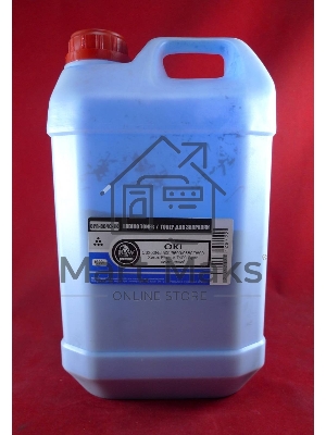 Тонер OKI C3300N/5500/9600/9650/9800, Xerox Phaser 7400 Cyan химический (кан. 1кг) B&W Premium фас. Россия