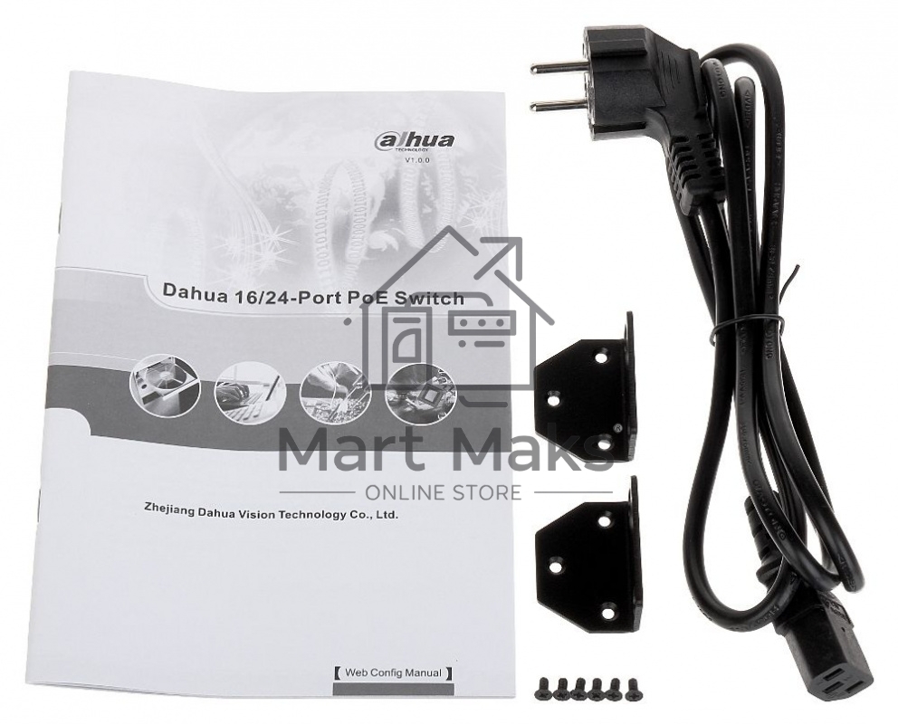Коммутатор Dahua DH-PFS4226-24ET-360 управляемый