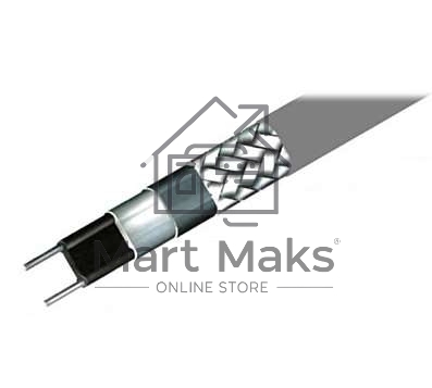 Кабель нагрев. саморег. 24Вт/м с экраном 220В сертификат Ex 16AWG (термопласт) EXTHERM SLL24-2CR