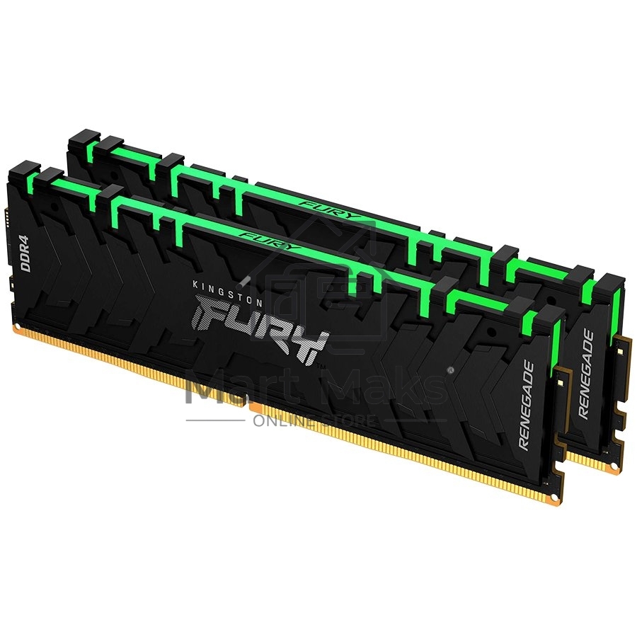 Оперативная память Kingston 16GB DDR4 4600MHz (2*8Gb) DIMM CL19 FURY Renegade RGB