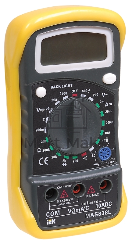 Мультиметр IEK Master MAS838Lцифровой
