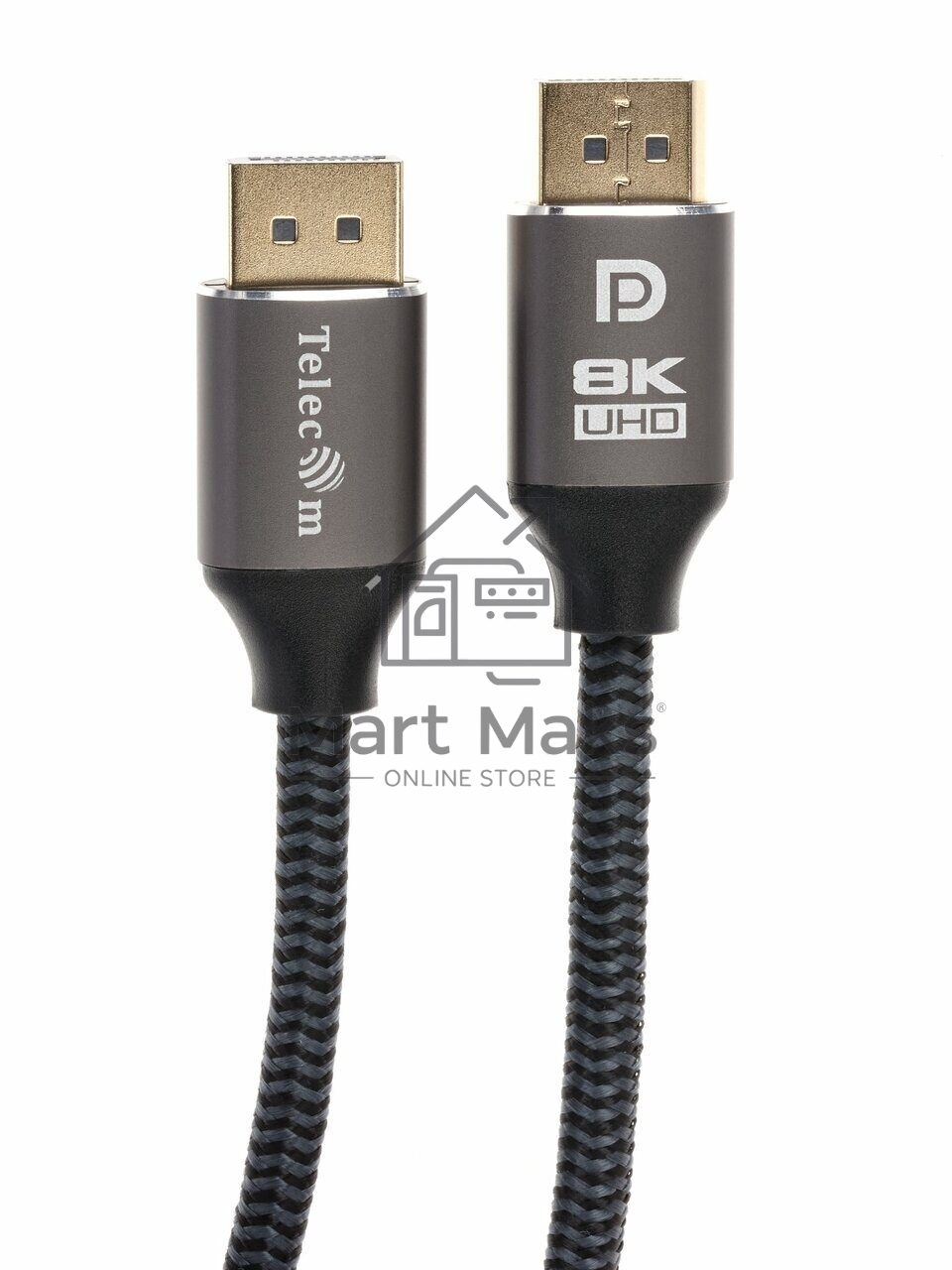 Кабель соединительный DP-DP 1.4V 8K@60Hz 2м, Telecom Pro <TCG750-2M>