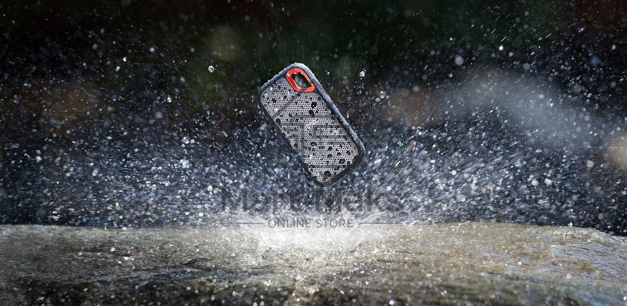 Внешний твердотельный накопитель SanDisk Extreme 4TB Portable SSD - up to 1050MB/s Read and 1000MB/s Write Speeds, USB 3.2 Gen 2, 2-meter drop protection and IP55 resistance