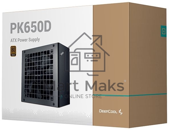 Блок питания Deepcool / GamerStorm PK650D, 650Вт, 80 PLUS Bronze, 120мм, черный