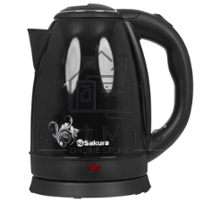 Чайник электрический Sakura SA-2134BK 1.8 л, 1800 Вт, черный