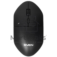 Мышь беспроводная SVEN RX-515SW черный, 1600 dpi, радиоканал, USB, кнопки - 4