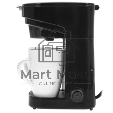 Кофеварка капельная Kitfort KT-764 черный, исп. кофе - молотый, 0.3 л, 450 Вт