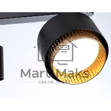 Светильник Ambrella light TN71295/3 BK/GD черный/золото GX53/3 max 12W 400*95*137