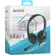 Гарнитура A4Tech Fstyler FH100i чёрный, проводная